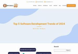Top 5 Software Development Trends For 2024 - Discover the future of software development with our latest blog to the Top 5 software development trends for 2024 to look out for. Stay ahead with insights into innovations, methodologies, and technologies shaping the landscape.