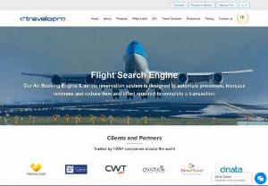 Flight Search Engine - Travelopro is a leading travel software development company, excellent experience in flight booking engine integrating XML suppliers and consolidators. Travelopro's flight booking engine provides you best in class latest technology empowered flight booking software, which facilitates your end users’ travel booking experience. This software is designed and developed in a manner that users can search and book flight tickets in real time. They also have the flexibility...