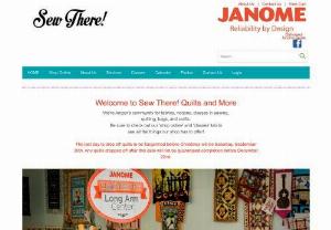 Sew There! Quilts and More LLC - Address: 27 E Depot St, Angier, NC 27501, USA || Phone: 919-331-2499