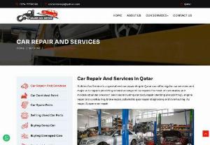 Car Repair And Services In Qatar - Golden Car Service has been providing top-of-the-line Scraps Services, Car Repair, Car Denting And Painting, Selling Used Car Parts In Qatar.
