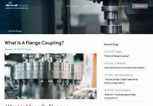 Flange Coupling - A flange coupling is a type of mechanical connection used to join two rotating shafts in machinery or equipment.
