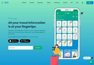 FlyFI Travel App - FlyFi is a new travel app that makes it easy to find and book flights, hotels, and rental cars on the go. With its user-friendly interface and extensive selection of travel options, FlyFi is quickly becoming a go-to choice for travellers looking to save time and money on their trips.