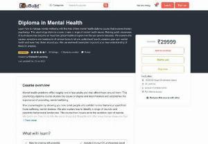 Online Diploma in Mental Health in Vadodara, India - The course begins by showing you how to tell people who exhibit &lsquo;normal&rsquo; behaviour apart from those suffering mental distress. We also explain how to identify a range of neurotic and psychotic behavioural tendencies. The course then moves on to the sensitive topic of suicide. We teach you how to identify the signs of suicidal thoughts and offer preventative measures that could save a