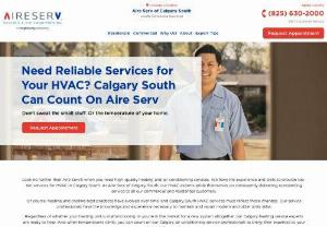 Aire Serv of Calgary South - Need reliable HVAC services for furnace and ac air conditioning in Calgary, AB? Look no further than the HVAC technicians at Aire Serv of Calgary South. Whether it&#039;s furnace repair, ac repair, maintenance, or installations, we&#039;ll get your central ac and furnace running again.  Call (403) 768-1883 now!