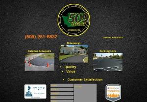 509 Asphalt LLC - Located in Spokane, Washington. 509 Asphalt is an asphalt paving company that provides new asphalt parking lots, driveways, and patch repairs with an attention to detail that translates to quality results and customer satisfaction.