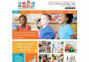 FROEBEL  Childcare & Montessori - Froebel Child Care Inc. provides quality Montessori education as well as day care services to the Westland and surrounding suburbs. This child-care facility serves children from 6 weeks to eight years of age. Free