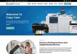 Printers Supplier in Ahmedabad - Copy Care Enterprise - Buy brand-new photocopiers and printers in India from the best printer supplier in Ahmedabad, Gujarat - Copy Care Enterprise. Contact us Now!
