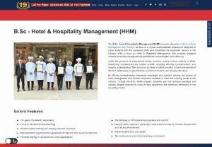 BSc Hotel and Hospitality Management - Dev Bhoomi Uttarakhand University is The Best College For BSc Hotel and Hospitality Management
