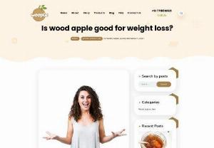 Wood Apple for Weight Loss | Woople Foods - Harness the power of Wood Apple for weight loss with Woople Food. Our premium-quality Wood Apple products are not only a delectable treat but also a healthy addition to your weight loss journey. Embrace the natural goodness of Wood Apple from Woople Food to support your wellness goals deliciously.