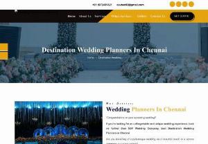 Wedding Planners in Adyar - SSVWedding is your premier choice for wedding planners in Adyar, specifically catering to the picturesque locale of Palavakkam. Our seasoned team of experts is dedicated to transforming your dream wedding into a flawless reality. With meticulous attention to detail and a deep understanding of local modulation, Wedding planners in Palavakkam provide best services to our clients. We specialize in curating unforgettable experiences. From venue selection to decor, catering, and logistics,...