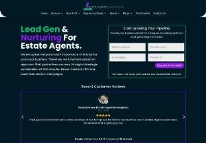Estate Agency Marketing - Lead Gen & Nurturing For Estate Agents.  We recognise the paramount importance of listings for your local business. Therefore, we have formulated an approach that guarantees success through a strategic combination of SEO, Results-Driven Content, PPC and Lead-Gen Nurture Campaigns.