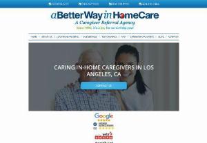 A Better Way In Home Care Los Angeles - Address 1541 Ocean Avenue,  Suite 200 Santa Monica, CA 90401 Phone 424-316-7464 A Better Way In Home Care Los Angeles is a reliable referral agency that strives to match you or your loved one with a skilled and seasoned caregiver.