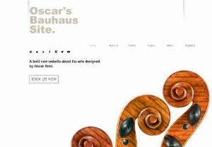 Oscar's art's site. - Hobby page with gallery.