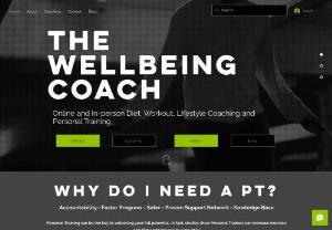 The Wellbeing Coach - Online Diet, Workout and Lifestyle coaching with a strong emphasis on psychological health and wellbeing.