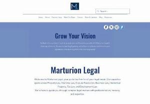 Marturion Legal - Welcome to Marturion Legal, your go-to Nigerian Law law firm based in Lagos, for all your legal needs. Our expertise spans across Property Law, Maritime Law, Dispute Resolution, Business Law, Intellectual Property, Tax Law, and Employment Law.  We're here to guide you through complex legal matters with professionalism, honesty, and expertise.