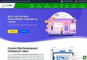 Custom Web Development Company In Jaipur - We are the best Custom Web Development Company in Jaipur since 2008. We have specialized in providing web development services with expert team at affordable Budget.