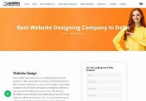 Looking for the Best Website Designing Company in Delhi? - Having a website is very important now a days for every business, everythings is online and easily available, Having a website helps you reach more customers, build credibility, and increase your sales. It is important to choose a reliable and experienced web design company that can help you create a website that looks great and is easy to navigate.