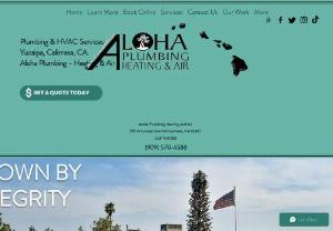 Aloha Plumbing, Heating & Air - Address: 555 W County Line Rd, Calimesa, CA 92320, USA || Phone: 909-570-4588