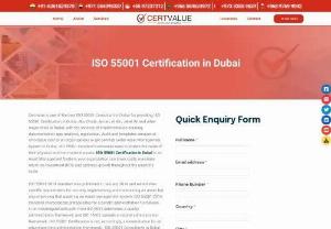 ISO 55001 Certification in Dubai | ISO 55001 Consultants in  Dubai - From the golden sands of Jumeirah Beach to the vibrant spice markets of Deira, unlock your Dubai potential with streamlined ISO 55001 certification in dubai. We empower local businesses, tailoring expert guidance to your industry and goals. Bridge the gap to operational excellence, global recognition, and robust environmental security, seamlessly navigating analysis, implementation, and audits. Elevate your brand, attract investors, and fuel sustainable growth &ndash; conquer ISO...