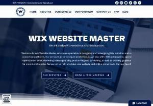Wix Website Master - We will provide you with world-class Wix website design, redesign, Mobile responsive and on-page SEO, Off-page SEO, and backlink-building-related services within your budget.