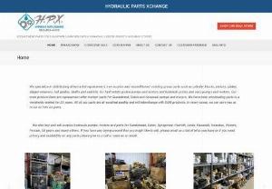 hydraulic parts xchange - we buy and sell new, used and reman hydraulic parts