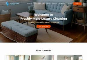 Freshly Maid Luxury Cleaning - Experience unmatched house cleaning services in Broken Arrow with Freshly Maid Luxury Cleaning. Our expert team delivers premium maid services to ensure your home is immaculate and welcoming. Trust our skilled professionals for meticulous attention to detail, surpassing your expectations. Elevate your living spaces with Broken Arrow's preferred cleaning service, setting a new standard for pristine home environments.