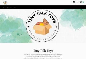 Tiny talk toys - Tiny Talk Toys are miniature objects created for professionals in the child development sector to support speech and language development. Whether you're a speech pathologist, teacher, or integration aide we hope that our toys can encourage language development and play skills.
