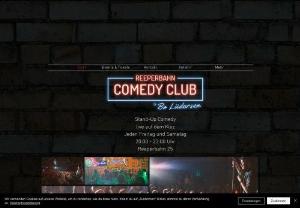 Reeperbahn Comedy Club - Stand-Up Comedy Club Jeden Freitag und Samstag 20:00 - 22:00 Uhr