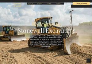 Stonewall Excavating - We are a team of dedicated professionals who have been providing top-notch excavation services since 2008. With over a decade of experience in the industry, we have established ourselves as a trusted name in the field. At our company we take pride in our commitment to delivering high-quality workmanship and exceptional customer service. Whether it's digging foundations, trenching, grading, or any other excavation needs, we have the expertise and equipment to get the job done...