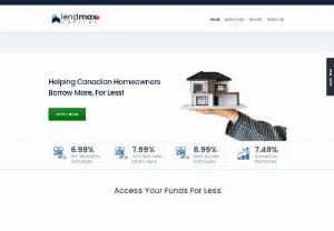 Lendmax - Lendmax is the best mortgage broker in Canada. Explore the right mortgage for your needs, such as first & second mortgage approvals, home equity line of credit, etc.