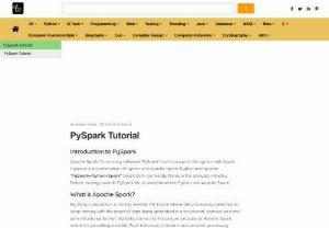The Ultimate Guide to PySpark: Beginner to Advanced Tutorial - Discover PySpark&#039;s capabilities with TAE&#039;s skilful tutorial. From foundational concepts to advanced techniques, master big data processing and analysis in this comprehensive learning resource. 