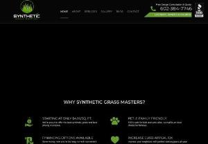 Synthetic Grass Masters - Synthetic Grass Masters is a Scottsdale, Arizona-based artificial turf installation company. Give us a call today for a free design consultation and quote!