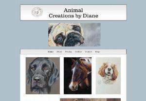 Animal Creations by Diane - I do pet portraits, human portraits and general animal art.