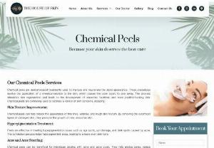 Best Dermatologist for Chemical Peels in Ludhiana | The House Of Skin - Unveil flawless skin with the expertise of the best dermatologist for chemical peels in Ludhiana. At The House Of Skin, our seasoned professionals blend advanced techniques with personalized care, ensuring a rejuvenating experience. Elevate your skincare journey with safe and effective chemical peels tailored to your unique needs. Trusted by individuals across Ludhiana, our commitment to enhancing your skin's vitality sets us apart.
