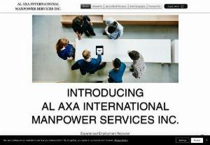 AL AXA INTERNATIONAL MANPOWER SERVICE INC. - AL AXA International Manpower Services Inc. - Your Gateway to Global Talent Solutions! We specialize in connecting businesses with top-tier, skilled professionals, offering a seamless and reliable workforce solution tailored to your unique needs. Elevate your success with AL AXA, where excellence meets manpower innovation.