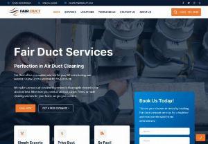 Fair Duct Cleaning - We are a renowned and professional Air duct cleaning company that operates in Baltimore, MD and the surrounding area (Washington DC, Northern VA). Being a locally owned and operated company, we have established a relationship with the residents and as such have the benefit of solving their needs at a personal level.