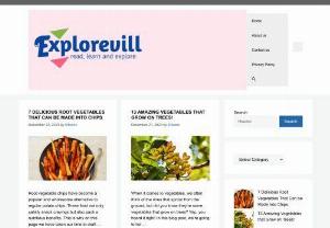 Explorevill - It's about health, education and food.
