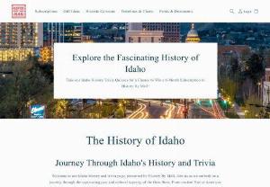 Idaho trivia - Explore Idaho&#039;s historical tapestry with History By Mail, revealing the pioneers&#039; gold quest, mining, logging impact, and intriguing Idaho trivia, painting a vivid picture of its captivating heritage.