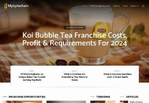 Top Milk Tea Franchise For Sale - Best Milk Tea Franchise Opportunities Mybytechain.com - Mybytechain.com.com is the leading online franchise portal. Our mission is to ensure that entrepreneurs from all over the world can connect with franchisors that seek investors. We provide relevant up-to-date information about the franchise industry and modern business trends and tendencies. In our Franchise Directory you will find the most popular brands as well as the newest brands available for franchising.