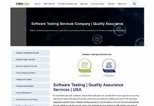 Software Testing Solutions | Quality assurance Services | USA - Known for providing software testing and QA services, DataEdge uses state-of-the-art testing tools to assist businesses in delivering high-quality software applications on schedule.