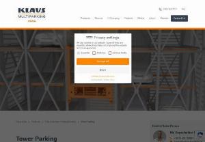 Tower Parking | Fully Automatic Parking System | KLAUS - The KLAUS Multiparking Tower Parking is a fully automatic parking system that is designed to create multiple spaces in a small footprint.