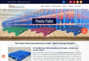 Plastic Pallets Manufacturers in Delhi - Spanco Storage Systems is the best Plastic Pallets Manufacturers in Delhi. We are top manufacturers and suppliers of Plastic Pallets in Delhi. Visit our website to know more about our products.