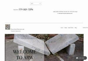 ARW Studios - As a group with forty years experience in the stone industry, we pride ourselves on our detailed knowledge of granite, marble, and limestone. We specialize in joinery, both mechanical and with resins and epoxies.
