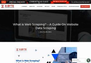 What is Web Scraping - Guide On Website Data Scraping - Web scraping is the process of extracting data from websites. Read this web scraping guide to explore techniques, tools, legal considerations, and benefits of Website Data Scraping.