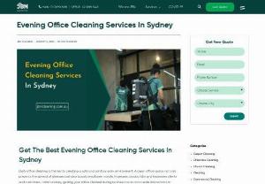 Evening Office Cleaning Services In Sydney - Daily office cleaning is the key to creating a safe and sanitary work environment. A clean office space not only prevents the spread of diseases but also boosts employee morale, increases productivity and impresses clients and customers. Unfortunately, getting your office cleaned during business hours can create distractions or disrupt workflow. That is why many businesses in Sydney opt for evening office cleaning to avoid such disruptions.