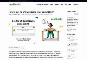 How to get rid of QuickBooks Error Code 12029? -  Do more with the most powerful accounting professionals in the industry. Run your whole business from inventory to invoices, to projects and people, QuickBooks ProAdvisors manages it all.