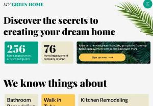 MyGreenHome: Top Home Remodelling Contractors For Your House Projects - Connect with top home remodeling contractors to create your perfect house!