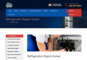 Fridge Repair Dubai - Refrigerator Repair Dubai can quicly solve in A2Zappliancerepairs company. We are well known fridge or refrigerator repairing company in Dubai our skilled technicians can fix any brand or model of Fridge.