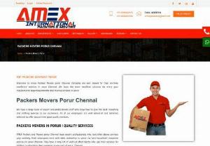 Packers Movers Porur Chennai | Cost-9990847170 - Packers and Movers porur Amex is committed to offer one of the best services of packing and moving your heavy, expensive and most valuable goods and furniture in the promised frame of time. It is our prime duty to serve you and deliver hundred percent satisfactions to our potential clients who have agreed to pay us a good value of money against rendering of house relocating and industry shifting services