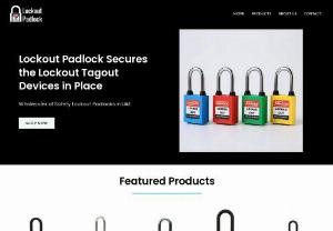 Lock Out Tag Out Suppliers Sharjah - Lockout-Tagout (LOTO) is a safety procedure used in industrial and commercial settings to safeguard workers from the unexpected startup of machinery or equipment during maintenance or service. Buy lockout padlock at best price in UAE. This comprehensive safety measure involves isolating the energy sources of machines, applying locks and tags, and clearly indicating that maintenance or repair work is in progress.